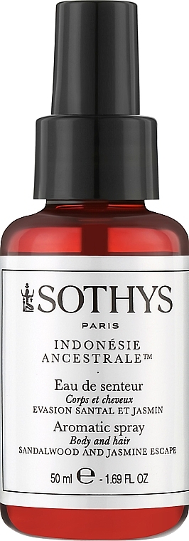 Lekko perfumowany spray do ciała i włosów - Sothys Aromatic Spray — Zdjęcie N1