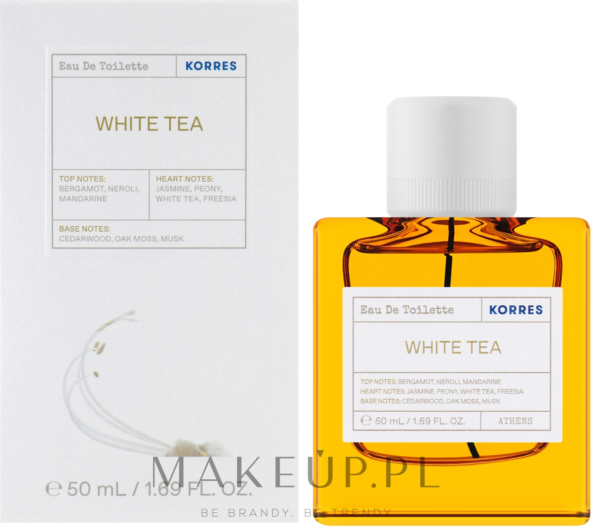 Korres White Tea Eau - Woda toaletowa — Zdjęcie 50 ml