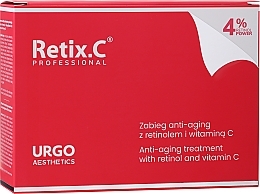Kup Zestaw do kuracji odmładzająco-odbudowującej - Retix.C Anti-aging Treatment (serum/5x2ml + mask/5x5g)