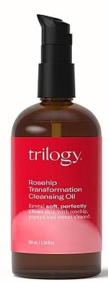 Olejek do mycia twarzy - Trilogy Rosehip Transformation Cleansing Oil — Zdjęcie N1