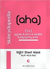 Kup Maseczka do twarzy z kwasami AHA i PHA 5% - Skincyclopedia Sheet Mask