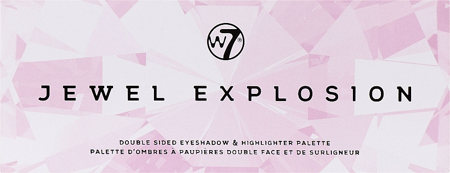 Paleta cieni do powiek i rozświetlaczy - W7 Jewel Explosion Face and Eyeshadow Palette — Zdjęcie N2