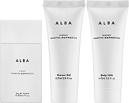 Vicky Martin Berrocal Alba - Zestaw (edt/50ml + b/milk/75ml + sh/gel/75ml) — Zdjęcie N2