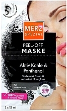 Kup Złuszczająca maska ​​z aktywnym węglem i pantenolem - Merz Spezial Active Carbon and Panthenol Peel-Off Mask