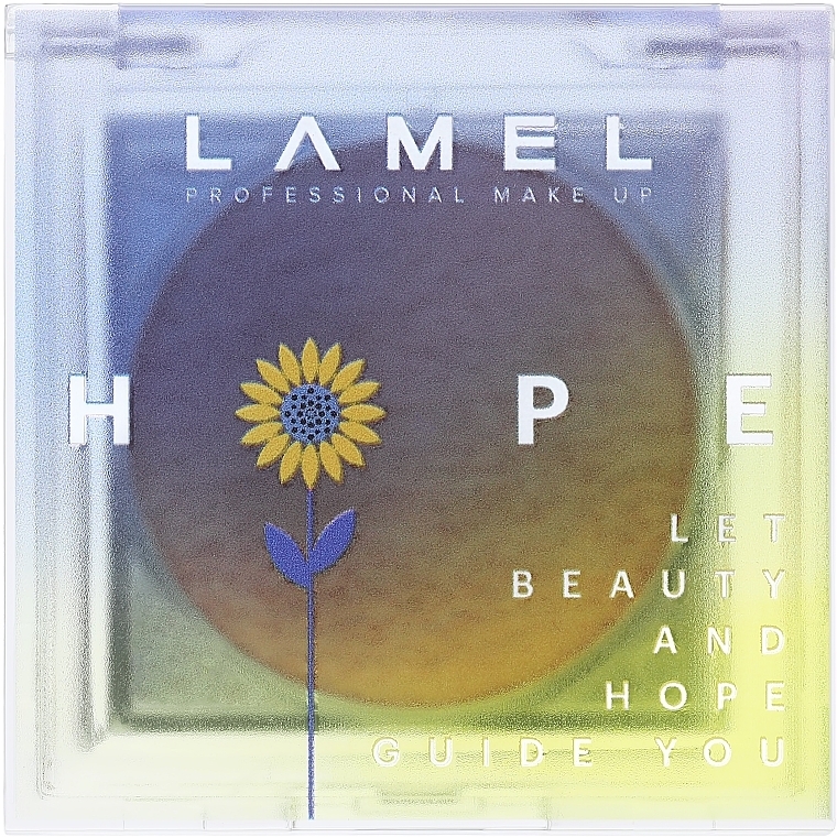 Rozświetlacz w kremie do twarzy - LAMEL Make Up HOPE Cream-To-Powder Highlighter