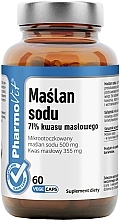 Suplement diety Maślan sodu - Pharmovit Maslan Sodu — Zdjęcie N1