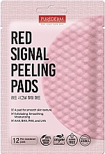 Kup Płatki peelingujące do twarzy - Purederm Red Signal Peeling Pads