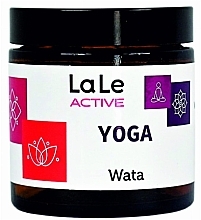 Olejek do ciała w świecy Wata - La-Le Active Yoga Body Butter in Candle — Zdjęcie N1