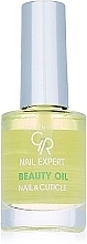 PRZECENA!  Olejek odżywczy do skórek i paznokci - Golden Rose Nail Expert Beauty Oil Nail & Cuticle * — Zdjęcie N2