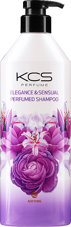 Perfumowany szampon do włosów suchych i zniszczonych - KCS Elegance & Sensual Perfumed Shampoo — Zdjęcie N1