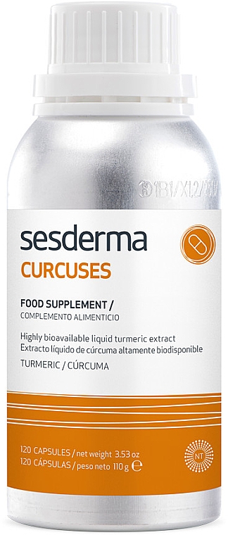 Suplement diety Kurkuma w proszku - Sesderma Laboratories Curcuses — Zdjęcie N1