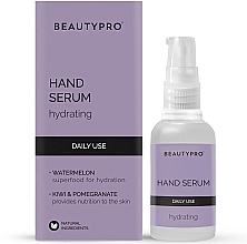 Codzienne serum nawilżające do rąk - BeautyPro Hand Serum Hydrating Watermelon & Kiwi — Zdjęcie N1