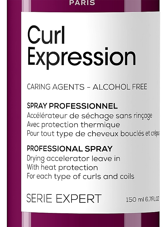 Spray przyspieszający suszenie - L'Oreal Professionnel Serie Expert Curl Expression Drying Accelerator — Zdjęcie N3