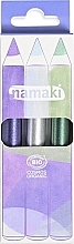 Zestaw kredek brokatowych do kolorowania twarzy - Namaki Cosmos Organic Moolight (f/paint/3x2,1g) — Zdjęcie N1