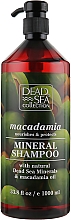 Kup Szampon do włosów z minerałami z Morza Martwego i olejem makadamia - Dead Sea Collection Macadamia Mineral Shampoo Nourishes & Protect