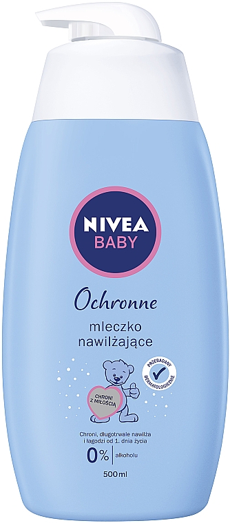 Ochronne mleczko nawilżające dla dzieci - NIVEA BABY Velvet Moisturizing Milk