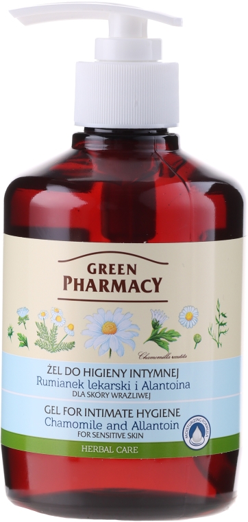 Żel do higieny intymnej do skóry wrażliwej Rumianek i alantoina - Green Pharmacy Body Care