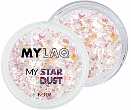 Brokatowy pyłek do paznokci - MylaQ My Star Dust — Zdjęcie N5