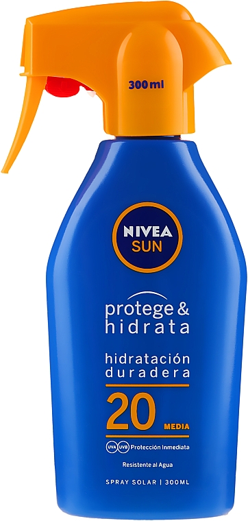 Spray przeciwsłoneczny SPF 20 - NIVEA SUN Protect and Moisture Moisturising Sun Spray — Zdjęcie N1