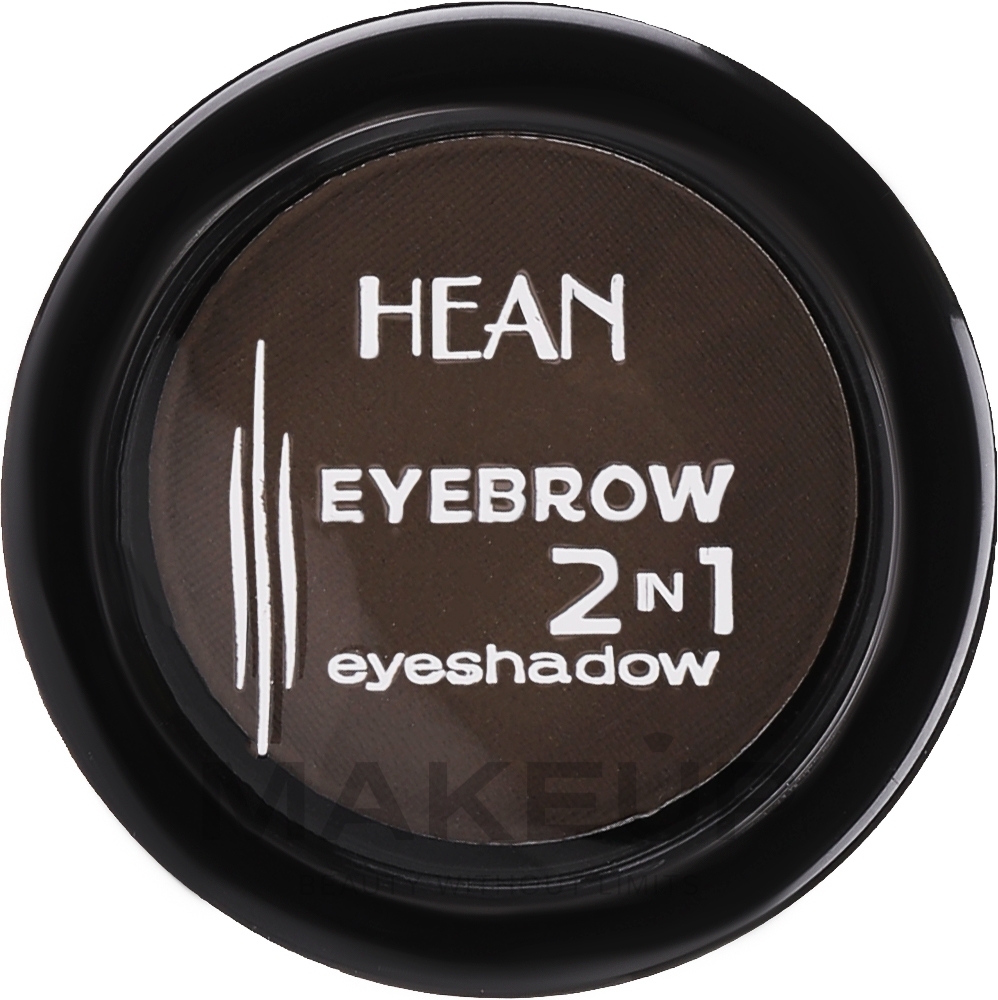 Cień do brwi i powiek 2 w 1 - Hean Eyebrows And Eyeshadow 2 In 1 — Zdjęcie 404 - Brunette