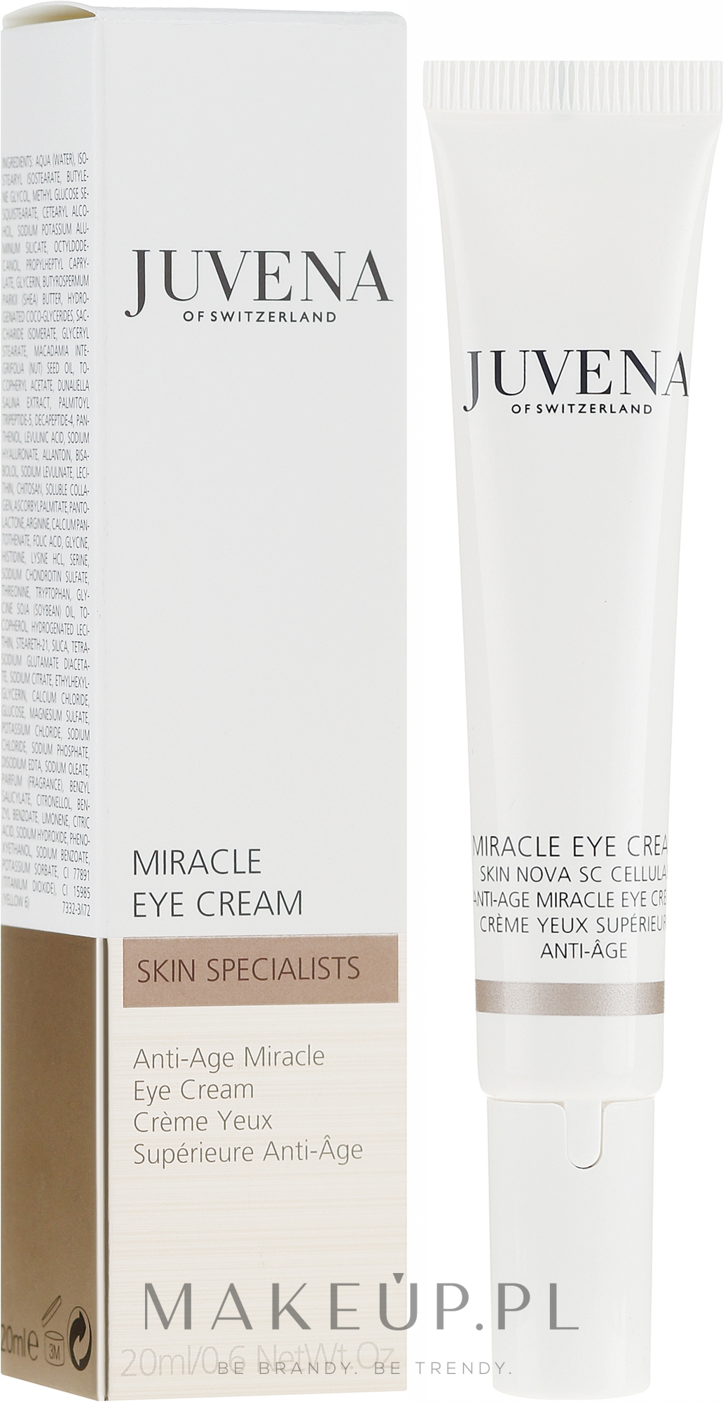 Przeciwzmarszczkowy krem na okolice oczu - Juvena Skin Specialists Anti-Age Miracle Eye Cream — Zdjęcie 20 ml