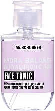 Kup Ultranawilżający tonik do twarzy z dwoma rodzajami kwasu hialuronowego - Mr.Scrubber Face ID. Hydra Balance 2x Hyaluronic Acid Face Tonic