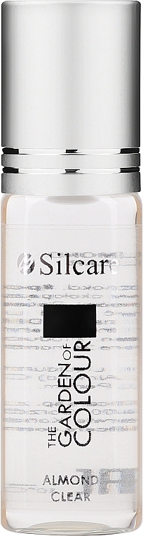 Olejek do paznokci i skórek - Silcare The Garden of Colour Cuticle Oil Roll On Almond Clear — Zdjęcie N1