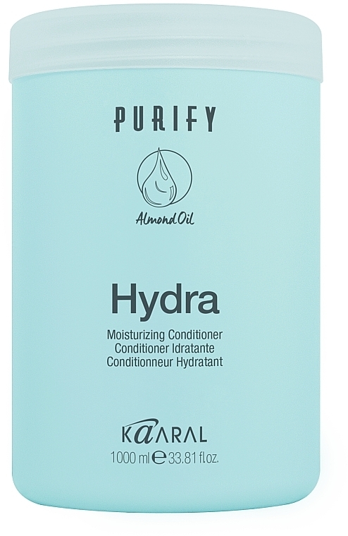 Nawilżający balsam-odżywka z proteinami mleka pszczelego i olejem migdałowym - Kaaral Purify Hydra Conditioner — Zdjęcie N2