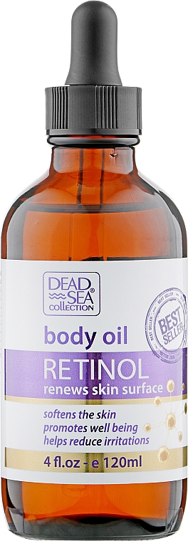 Olejek do ciała z minerałami z Morza Martwego i retinolem - Dead Sea Collection Retinol Body Oil