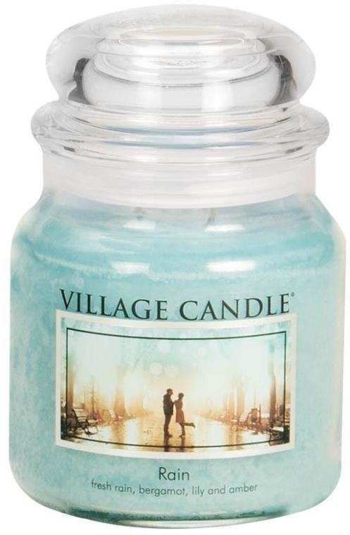 Świeca zapachowa w słoiku - Village Candle Rain — Zdjęcie N3