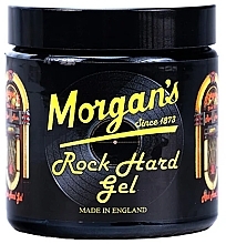 Żel do stylizacji włosów - Morgan`s Rock Hard Gel — Zdjęcie N1