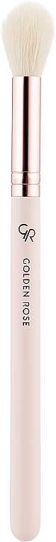 Pędzel do rozświetlacza - Golden Rose Nude Highlighter Brush