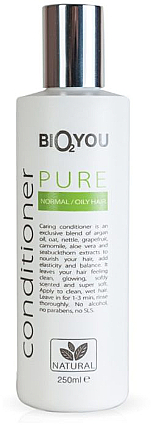 Naturalna odżywka do włosów Pure - Bio2You Natural Conditioner For Normal Hair — Zdjęcie N1