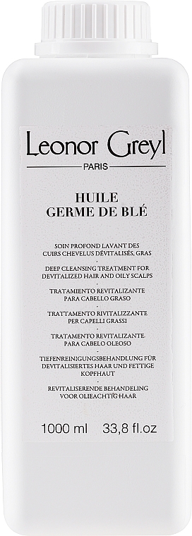 Oczyszczający olejek do mycia włosów przetłuszczających się - Leonor Greyl Huile De Germe De Ble