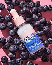Baza-serum do twarzy - Essence Hello, Good Stuff! Primer Serum Hydrate & Plump Blueberry & Squalane — Zdjęcie N3