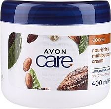 Odżywczy wielofunkcyjny krem ​​do twarzy i ciała z masłem kakaowym - Avon Care Cocoa Nourishing Cream — Zdjęcie N1