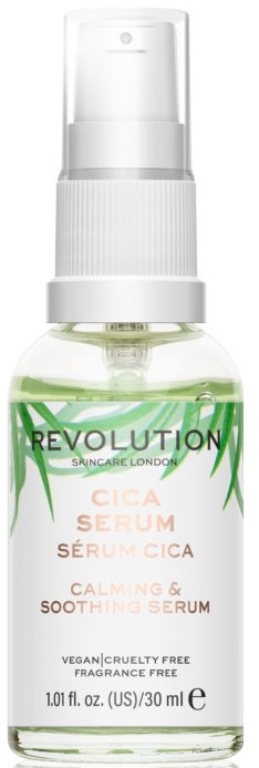 Serum łagodzące zaczerwienienia - Revolution Skincare Cica Calming & Soothing Serum — Zdjęcie N1