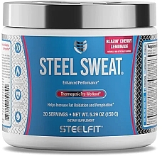 Kup Kompleks przedtreningowy - SteelFit Steel Sweat Blazin' Cherry Lemonade Thermogenic Pre-Workout