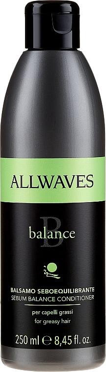 Odżywka do włosów tłustych - Allwaves Balance Sebum Balancing Conditioner — Zdjęcie N1
