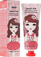 Kup Nawilżający krem do rąk - The Orchid Skin Orchid Flower Peach Tok Tok Hand Cream