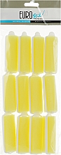 Kup Wałki 12 szt., żółte - Eurostil