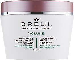 Kup Maska dodająca objętości włosom cienkim - Brelil Bio Treatment Volume Volumising Hair Mask For Fine And Thin Hair