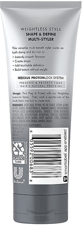 Krem-multi stylizator do włosów - Nexxus Weightless Styling Shape&Define Multi-Styler — Zdjęcie N2