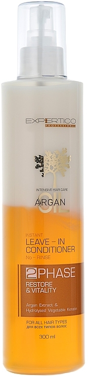Odżywka dwufazowa w sprayu z olejkiem arganowym - Tico Professional Expertico Argan Oil — Zdjęcie N1