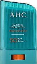 Kup Sztyft do twarzy z filtrem przeciwsłonecznym - AHC Natural Fresh Perfection Sun Stick SPF 50+ PA++++