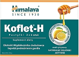 Kup Pastylki do ssania na kaszel o smaku cytrynowym - Himalaya Herbals Koflet-H Lemon