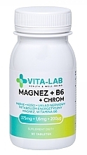 Suplement diety Magnez + B6 + chrom - Vita-Lab Magnesium + B6 + Chrom — Zdjęcie N1