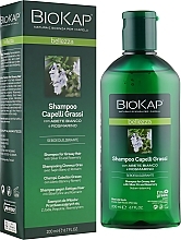 Szampon do włosów przetłuszczających się - BiosLine BioKap Shampoo For Oily Hair With Silver Fir And Rosemary — Zdjęcie N1