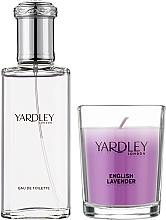 Yardley English Lavender - Zestaw (edt/50ml + candle/120g) — Zdjęcie N2