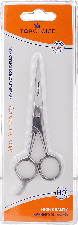 Nożyczki fryzjerskie do strzyżenia 13/14,5 cm, M, 20292 - Top Choice — Zdjęcie N1